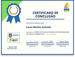 Certificado n&iacute;vel verde
