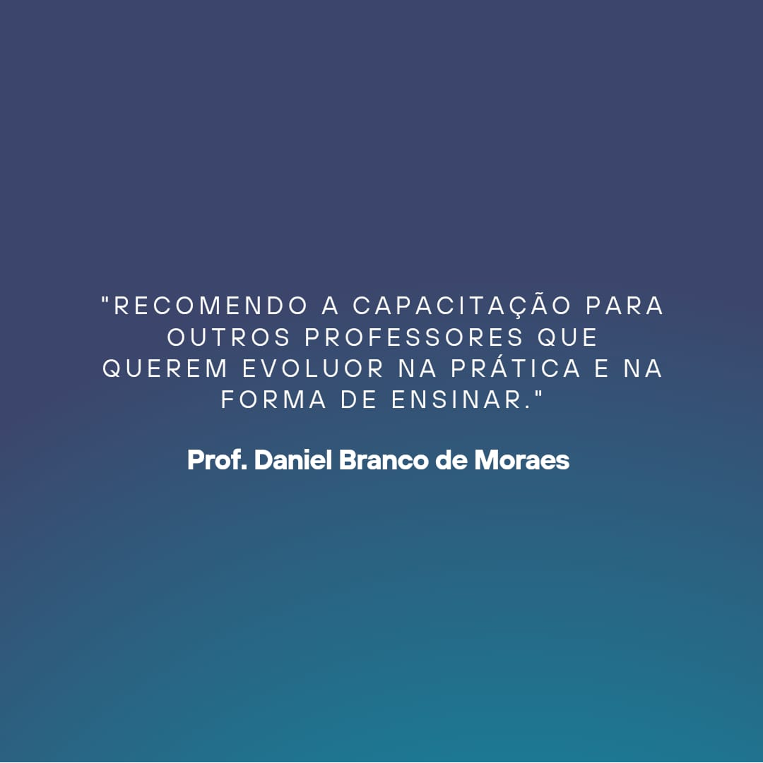 Feedback de aluno da capacitação Forehand